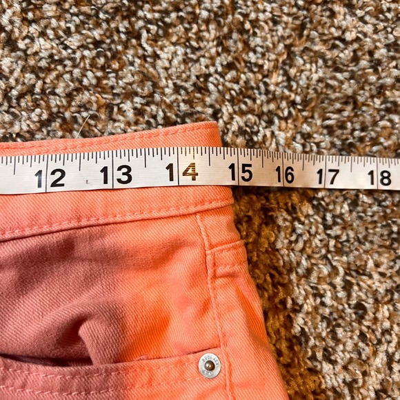 Gap 1969 Womens Peach Jeans Size 26 Relaxed Straight Leg Denim Casual - Picture 4 of 7